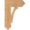Ekena Millwork Legacy Arts & Crafts Smooth Bracket, Western Red Cedar, 5 1/2"W x 18"D x 26"H BKT06X18X26LEC03SWR - alternate 2